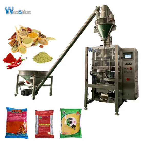 Spice Chilli Masala Powder Food Packaging Pouch Machine