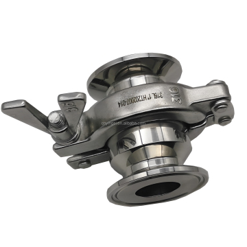 Stainless Steel SS304 SS316L Aseptic Food Beverage Sanitary TC Vertical Thermostatic Steam Trap 1/2\