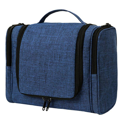 Custom Logo Large Toiletry Bag with Hanging Hook