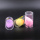 Beauty Egg Puff Clear Environmentally Plastic Cylinder Pack