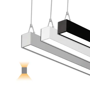 Linkable LED Shop Lights: 2ft, 4ft, 8ft Linear Strip Fixtures