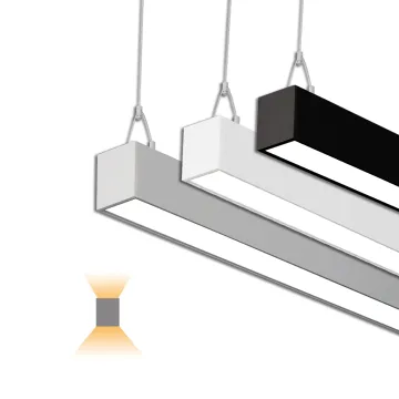 Linkable LED Shop Lights: 2ft, 4ft, 8ft Linear Strip Fixtures
