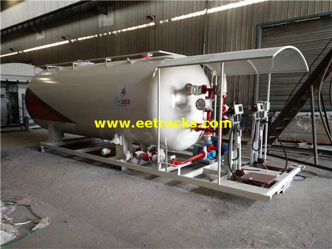 20000L Skid Mounted Propane Filling Stations