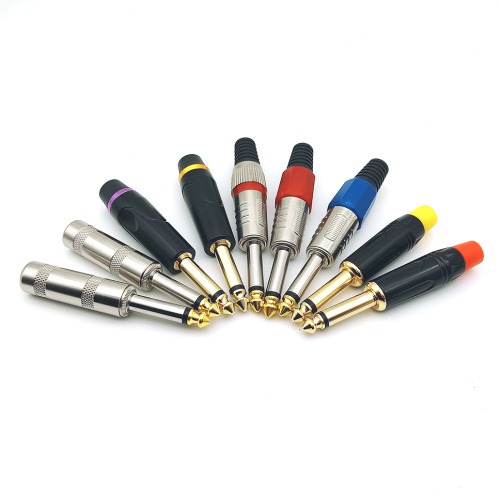 6.35mm Audio Microphone Amplifier Guitar Mono Stereo Plug