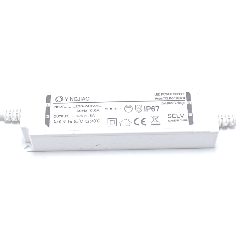 100W IP67 Waterproof Power Supply For LED Light