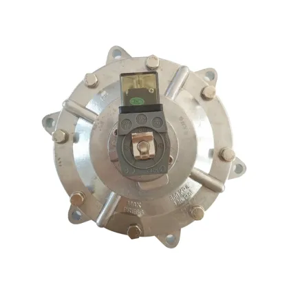 Right angle airflow control solenoid valve