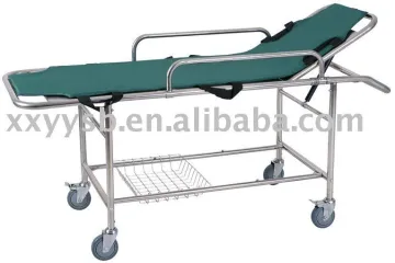 Emergency Stailess Steel Trolley With Wheels