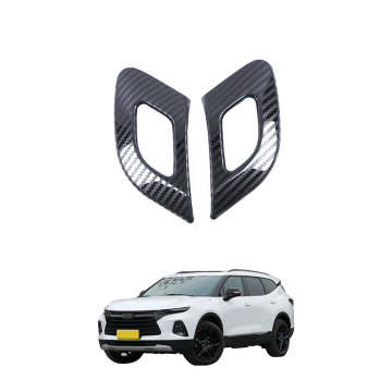 OEM Automotive Stainless Steel and Carbon Fiber Interior Accessories for 2020 Chevrolet Blazer Front Door Handle Trim