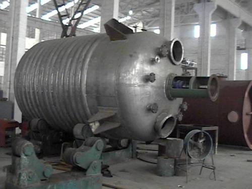 Reator de bobina exterior de aço inoxidável com aquecimento cúbico 20