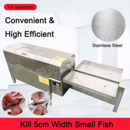 Automated Fish Processing Machines: Including Anchovy Killers, Tilapia Gutters, and More