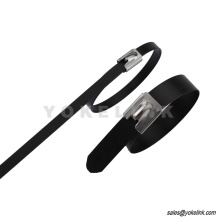 304 316 Önzáró Ball-Lock poliészter bevonatú nyakkendő UL&amp;Dnv tesztekkel