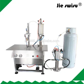 Semi Automatic Spray Ball Aerosol Filling Machine