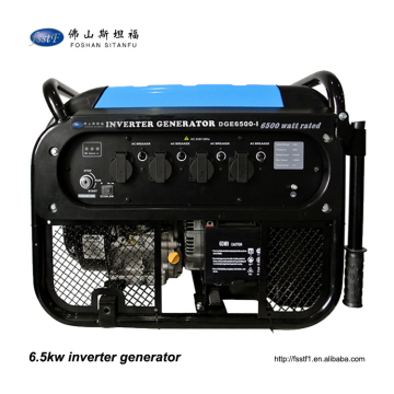 6.5kw 230v industrial portable quiet inverter gasoline mini camping generator
