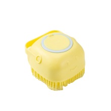 Silicone Dog Cat Bath Massage Brush Cleaning Brush