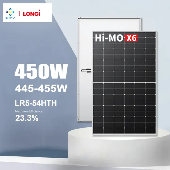 Longi Hi-Mo X6 Solar Panels: 445W PV Modules with 450W, 455W Output - EU Stock
