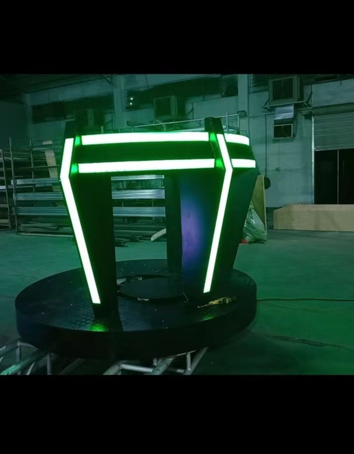Customized 1.8m Rotate Table Revolving Stage Dj Table For Disco Bar ...