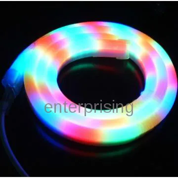 Round Yellow LED Neon flex Light