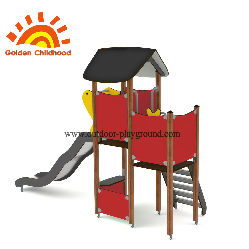 muti-function outdoor playground with slide