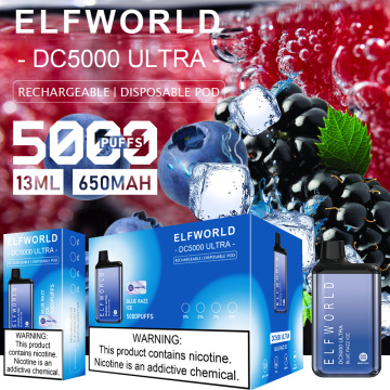 Elf World DC5000 Ultra Disposable Vapes E-cigarette