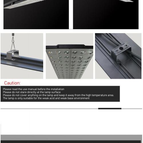 slim linear track light for Supermarket