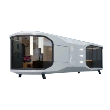 New Design Space Capsule House: Prefabricated Home & Mobile Tiny Hotel