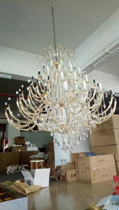 Hotel Grand Maria Theresa Chandelier Asfour Crystal
