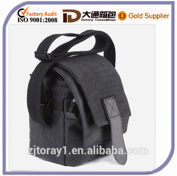 waterproof small canvas camera shoulder bag for man woman