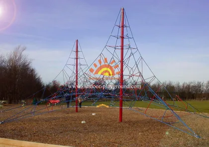 Freestanding Climbing Rope Net Climbing Playground