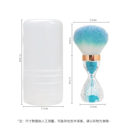 Qianya 2024 Tiktok Ins Hourglass Nail Brush
