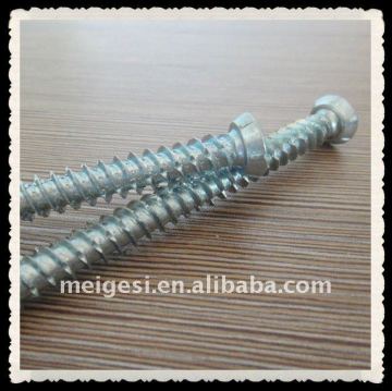 torx socket countersunk head Concrete Screws zinc plated galvanized China manufacturer high quality cheap price supply