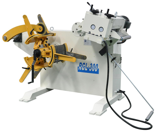 Combined Uncoiler Straightener Machine