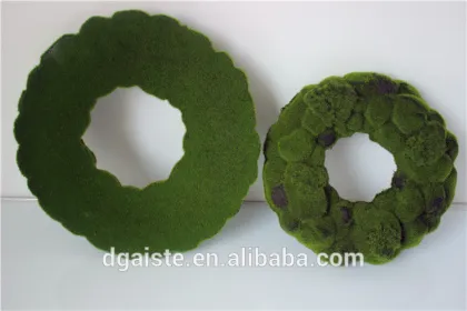 moss craft artificial moss loop moss garland art work