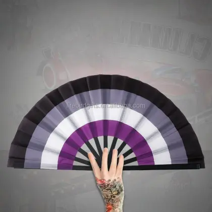 Custom Printed Bamboo Fan - Promotional Gifts & Crafts