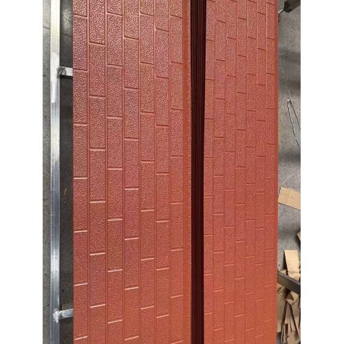 外壁改修用赤レンガ質感ポリウレタン断熱パネル