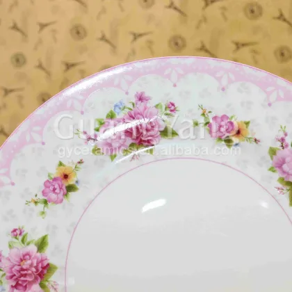 Latest New Design New Bone China Appetizer Plate