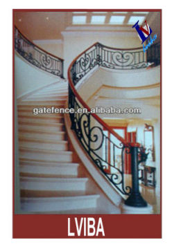 Top-selling home interior wrought iron stair railings