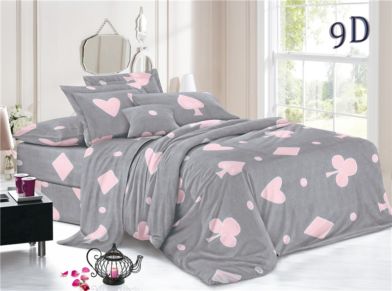 Pigment Printed Cartoon Bed Sheets