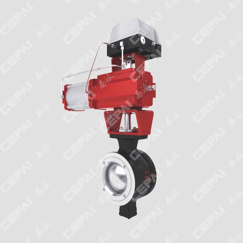 Pneumatic V-Type Ball Valve