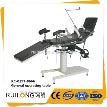 RC-029T Medical Equipment Delivery Durable Operating Table Bed
