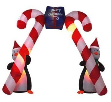 Inflatable Christmas Arch Decoration for Christmas Day Inflatable Cartoon