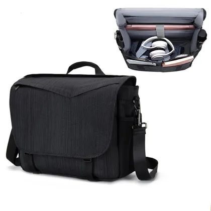 Canvas Shoulder Crossbody SLR Camera Bag