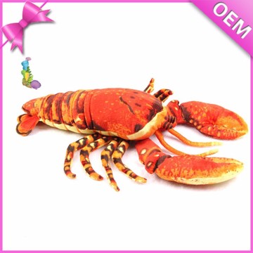 10" Length Colored Plush Toy Lobster Stuffed Lobster Toy Plush Lobster