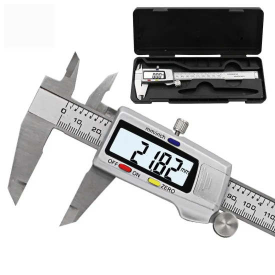 Stainless Steel Digital Caliper 6""150mm - Measuring Instrument Vernier Calipers