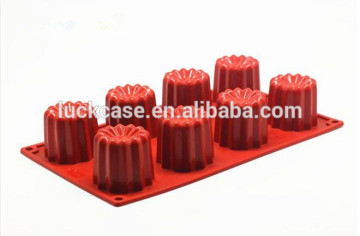 New Products Best Quality Round Shaped 100% Silicone Food Grade Cake Mould Cupcake Tool
