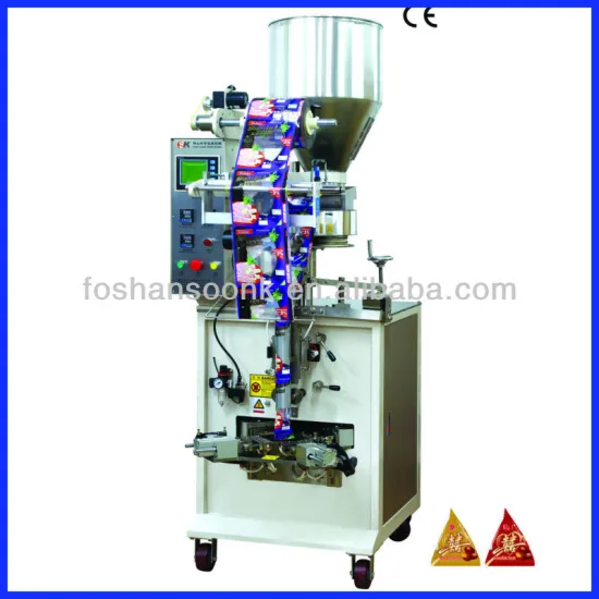 Triangle bag packaing machine for cooked beans 120S