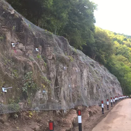 Rock Fall Barriers Wire Mesh