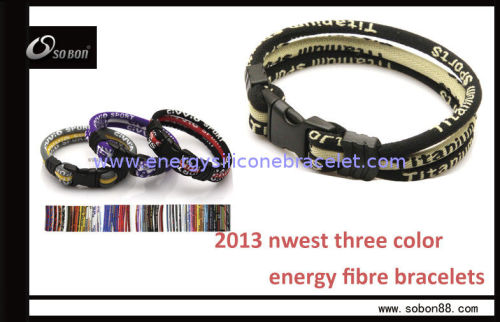 High Silicone And Elasticity Fabric For Sports Relax Balance Braised Rope Bracelet Gt-047