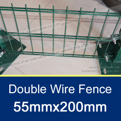 55x200mm Double Welded Wire Fencing, 8mm-6mm-8mm