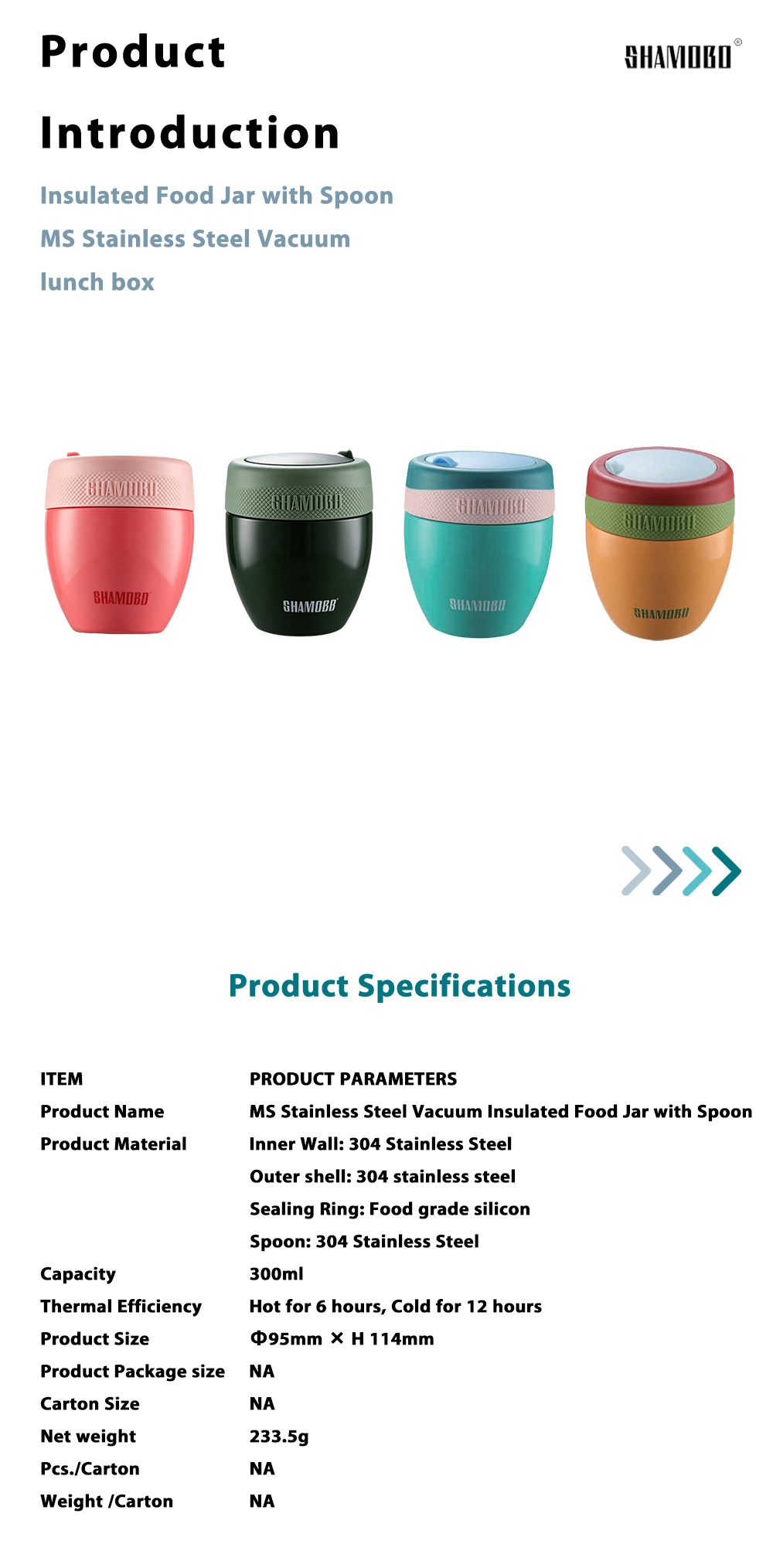 Portable Insulated Food Jar X