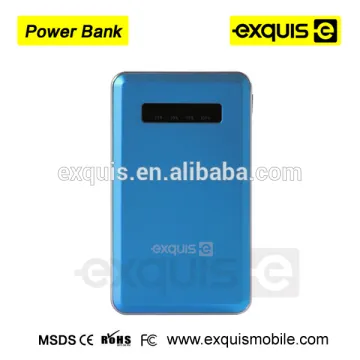 High quality factory price Li-polymer Battery card size Mobile Charger Slim Power Bank 5000 mAh